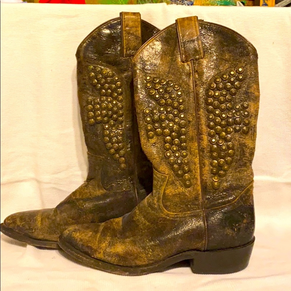 Frye cowgirl boots
